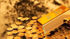 Giá vàng lại giảm xuống mức thấp nhất hai tháng