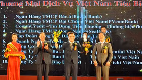 SeABank lần thứ 6 nhận giải thưởng “Thương mại dịch vụ Việt Nam"