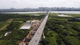 Vĩnh Phúc “rót” hơn 1.200 tỷ đồng làm đường kết nối đê tả sông Hồng đến cầu Vân Phúc