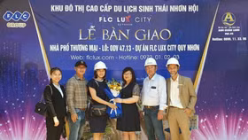 Shophouse FLC Lux City Quy Nhon chào đón các tân chủ nhân đầu tiên