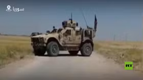 Quân đội Syria chặn 1 đoàn xe quân đội Mỹ ở Hasakah
