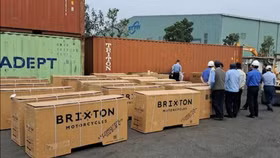 Tạm giữ 1 container hàng vì nghi vấn gian lận xuất xứ