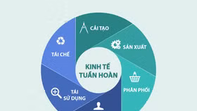 Phát triển kinh tế tuần hoàn giảm thiểu phát sinh chất thải và ô nhiễm môi trường