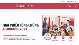 Agribank muốn huy động 2.000 tỷ đồng từ phát hành trái phiếu