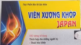 Cảnh báo: Viên xương khớp Japan, Viên nang Gân Cốt Hoàn có chứa chất cấm người tiêu dùng không nên sử dụng