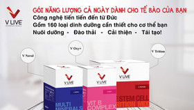 Ra mắt thực phẩm chức năng V Live với nguyên liệu thuần thiên nhiên