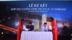 Tân Hoàng Minh ký hợp tác chiến lược với SHB và Đất Xanh, Danko