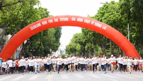 Giải chạy “SeABank run for the Future” ủng hỗ học bổng cho họ sinh nghèo