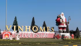 Những hình ảnh đón Giáng sinh tuyệt đẹp của cư dân Vinhomes Riverside