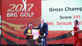 Giải gôn truyền thống 2017 BRG Golf Hà Nội Festival kết thúc thành công