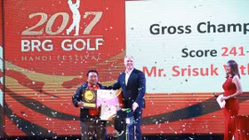 Giải gôn truyền thống 2017 BRG Golf Hà Nội Festival kết thúc thành công