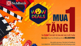 Wow Deals – Mua sắm bất tận mùa hè 2018 cùng thẻ SeABank