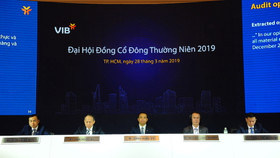 ĐHCĐ Ngân hàng VIB: Năm 2019 mục tiêu lãi 3.400 tỷ đồng, cổ tức 26,5%