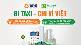 Ví Việt thưởng tiền khi thanh toán cước Taxi Mai Linh qua mã QR