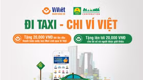 Ví Việt thưởng tiền khi thanh toán cước Taxi Mai Linh qua mã QR