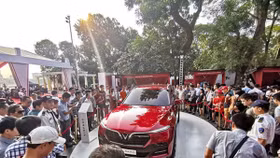 Xe VinFast “hút mắt” khách hàng tại Cần Thơ, Nha Trang, Đà Nẵng và Hà Tĩnh