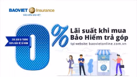 Mua bảo hiểm Bảo Việt trả góp lãi suất 0%