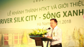 Tập đoàn CEO khánh thành hạ tầng kỹ thuật dự án River Silk City - Sông Xanh