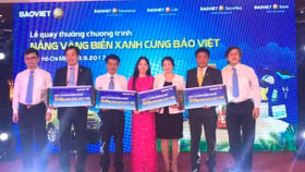 Tri ân 35.000 khách hàng Tham gia chương trình “Nắng vàng biển xanh cùng Bảo Việt”