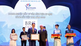 Tập đoàn BRG được vinh danh tại Giải thưởng Du lịch Việt Nam 2019