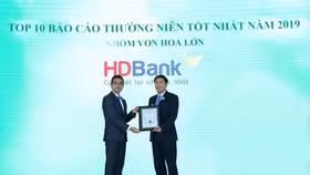 HDBank vào Top 10 Doanh nghiệp niêm yết vốn hóa lớn có Báo cáo thường niên xuất sắc nhất
