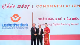 LienvietPostBank được vinh danh giải thưởng ngân hàng số tiêu biểu 2019