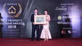 Văn Phú - Invest được vinh danh là Nhà phát triển bất động sản tốt nhất Hà Nội