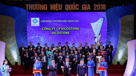 Vicostone được vinh danh Thương hiệu quốc gia 2018