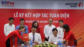 Maritime Bank hợp tác ECPAY thanh toán tiền điện qua mã QR