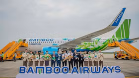 Bamboo Airways đón máy bay Airbus A320neo đầu tiên