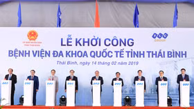 Thái Bình: Khởi công bệnh viện đa khoa quốc tế 3.722 tỷ đồng