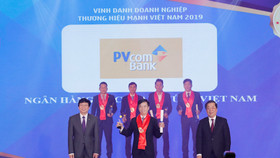 PVcomBank nhận giải thưởng “Thương hiệu mạnh Việt Nam 2018”