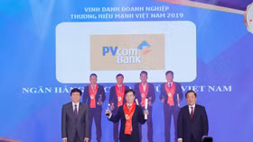 PVcomBank nhận giải thưởng “Thương hiệu mạnh Việt Nam 2018”