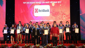 SeABank được xếp hạng “ Top 500 doanh nghiệp lớn nhất Việt Nam”