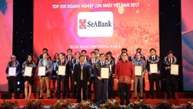 SeABank được xếp hạng “ Top 500 doanh nghiệp lớn nhất Việt Nam”