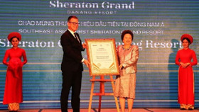 Tập đoàn Marriott International ra mắt khu nghỉ dưỡng Sheraton Grand đầu tiên tại Đông Nam Á