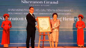 Tập đoàn Marriott International ra mắt khu nghỉ dưỡng Sheraton Grand đầu tiên tại Đông Nam Á