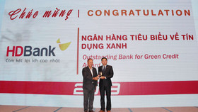 HDbank nhận giải Ngân hàng tiêu biểu về tín dụng xanh