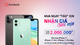 Siêu ưu đãi mua iPhone trên TIKI, LAZADA bằng thẻ SeABank