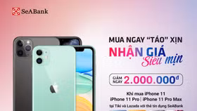 Siêu ưu đãi mua iPhone trên TIKI, LAZADA bằng thẻ SeABank