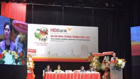 ĐHCĐ HDBank: Chấp thuận sáp nhập PGBank, tỷ lệ hoán đổi là 1:0,621