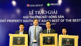 MIKGroup được vinh danh là đơn vị phát triển BĐS sáng tạo nhất Đông Nam Á