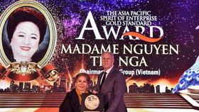 Chủ tịch Tập đoàn BRG Nguyễn Thị Nga giành nhiều giải thưởng lớn tại Asian Golf Awards 2019