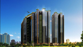 Sunshine City phủ kính Low-E, nội thất mạ vàng xa hoa