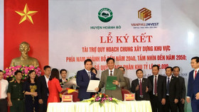 Văn Phú – Invest tài trợ quy hoạch chung xây dựng khu vực phía nam huyện Hoành Bồ (Quảng Ninh)