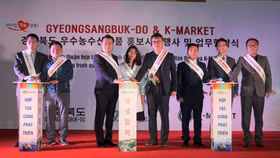 Tỉnh Gyeongsangbuk-do (Hàn Quốc) quảng bá nông, thủy hải sản tại Việt Nam