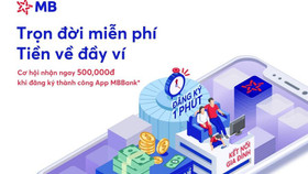 Chuyển tiền miễn phí tại MBBank