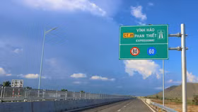 Chưa thu phí cao tốc Nha Trang - Cam Lâm và Vĩnh Hảo - Phan Thiết