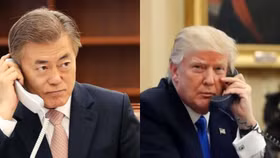 TT Trump đề nghị Hàn Quốc gửi thiết bị y tế giúp Hoa Kỳ chống lại dịch bệnh