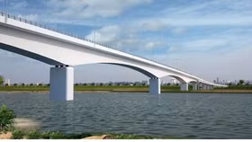 Gần 1.600 tỷ đồng xây cầu Kênh Vàng nối Bắc Ninh và Hải Dương